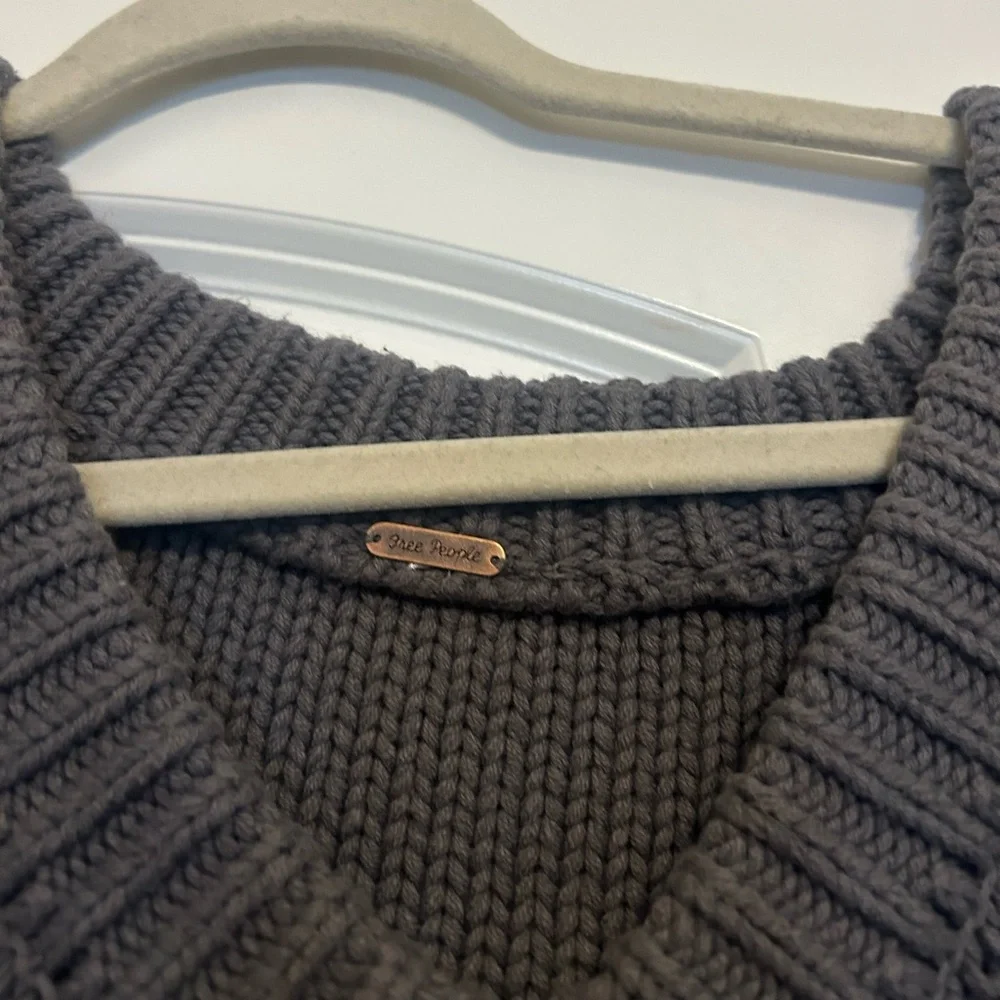 Free People Alli V-Neck Sweater
